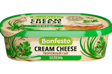 <span>Cream Cheese</span><br> <span>with filler “Greens</span>