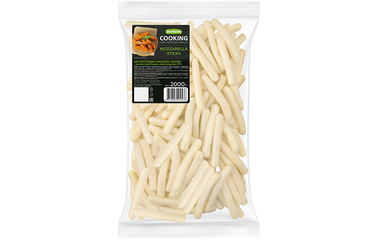 Mozzarella Sticks 40% 2000 g