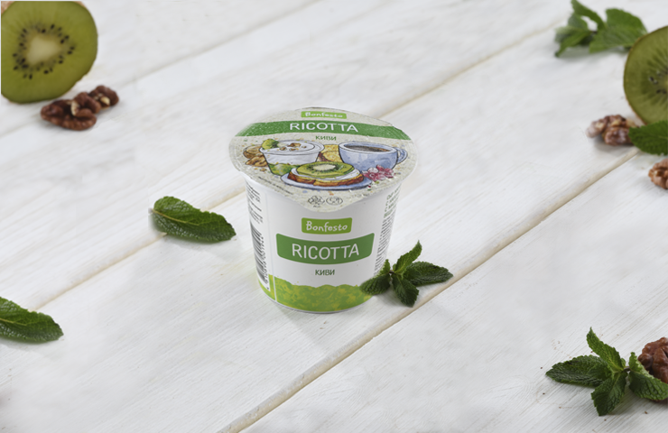 Ricotta with filler “Kiwi”
