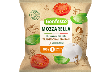 <span>Mozzarella</span><br> <span>100 g (1 ball)</span>