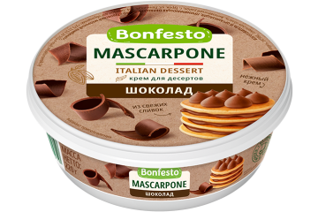 <span>Mascarpone</span><br> <span>with  filler “Chocolate”</span>