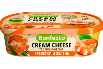 <span>Cream Cheese</span><br> <span>with filler </span><br> <span>“Srimps and greens”</span>