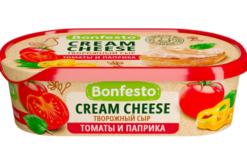 <span>Cream Cheese</span><br> <span>with filler “Tomatoes and paprika”</span>