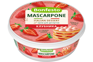 <span>Mascarpone</span><br> <span>with filler “Strawberry”</span>